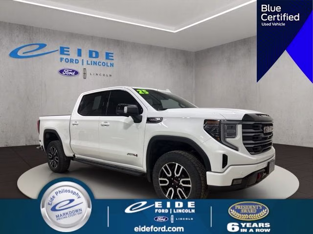2025 Summit White GMC Sierra 1500 AT4 4X4 Truck