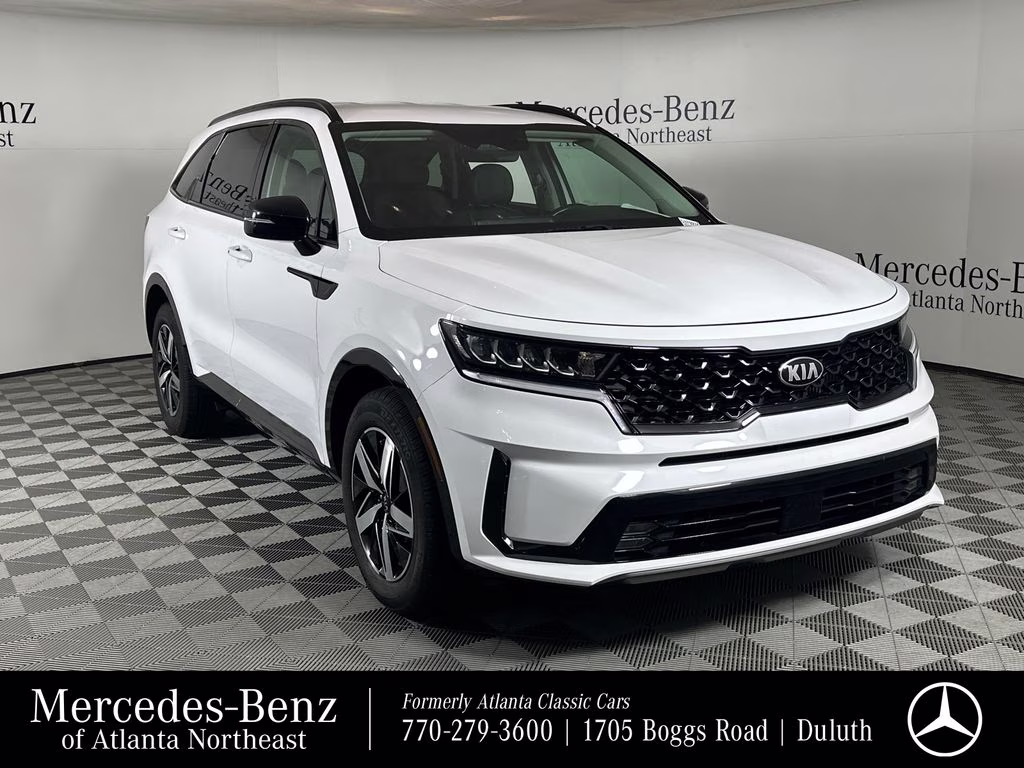 2021 Glacial White Pearl Kia Sorento EX FWD SUV