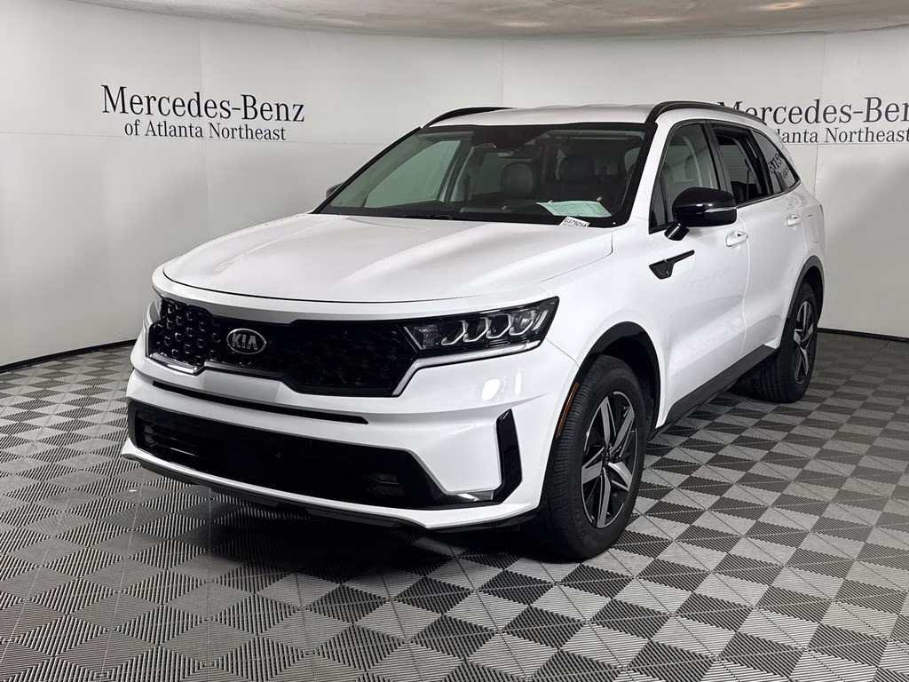 2021 Glacial White Pearl Kia Sorento EX FWD SUV