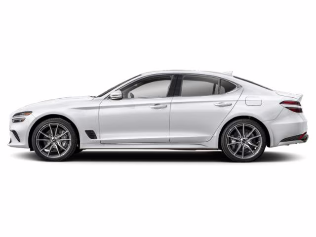 2025 Alta White Genesis G70 2.5T RWD Sedan