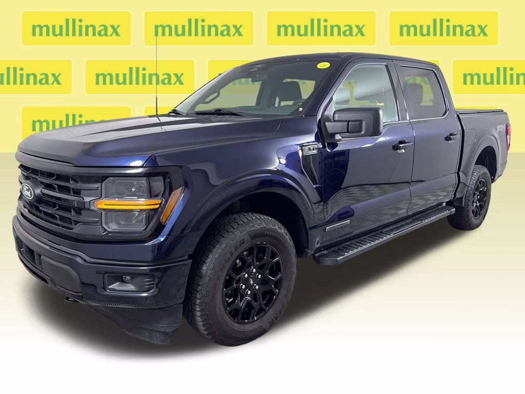 2025 Antimatter Blue Metallic Ford F-150 XLT 4X4 Truck