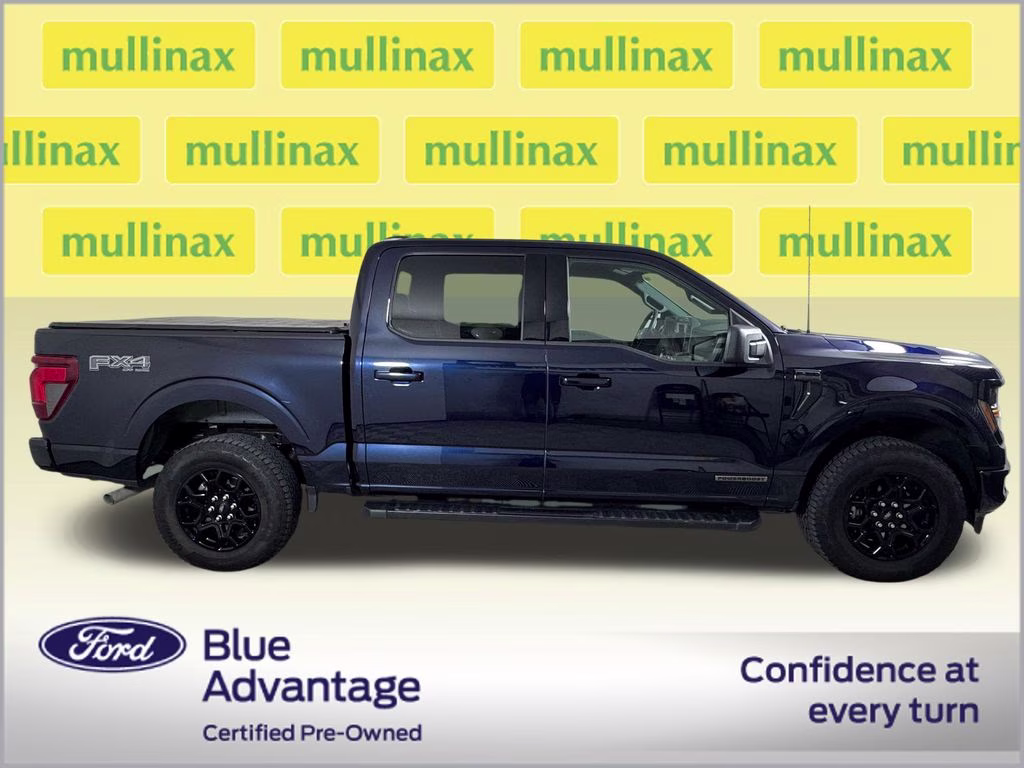 2025 Antimatter Blue Metallic Ford F-150 XLT 4X4 Truck