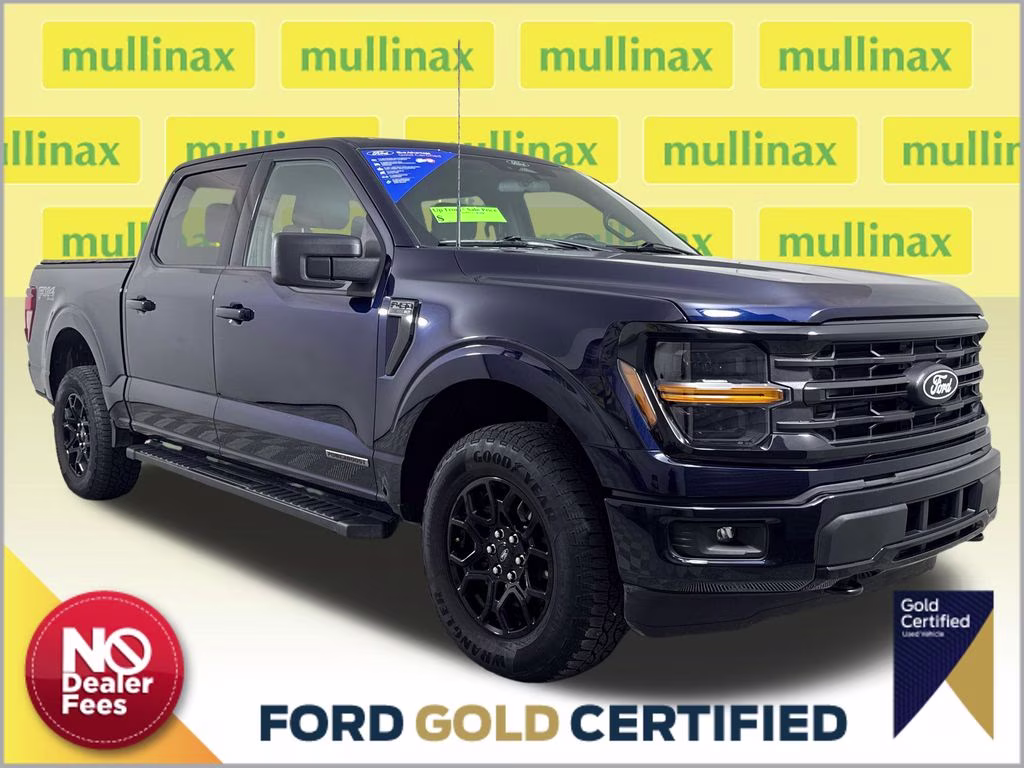 2025 Antimatter Blue Metallic Ford F-150 XLT 4X4 Truck