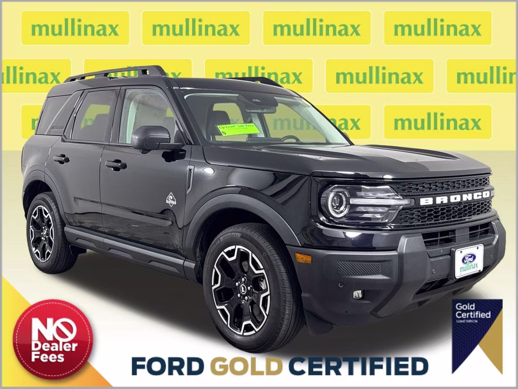 2025 Shadow Black Ford Bronco Sport Outer Banks 4X4 SUV