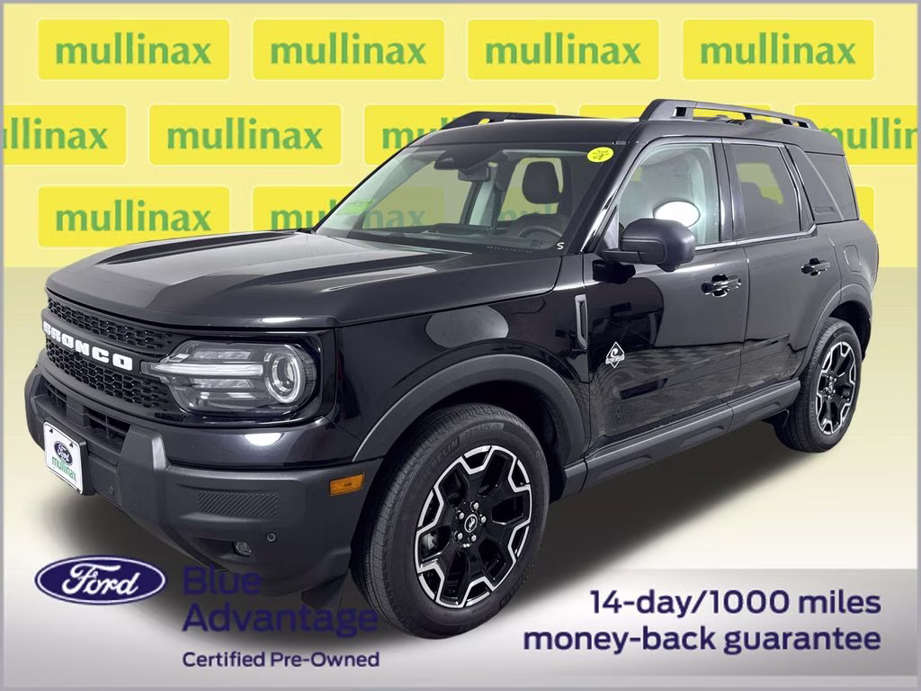 2025 Shadow Black Ford Bronco Sport Outer Banks 4X4 SUV
