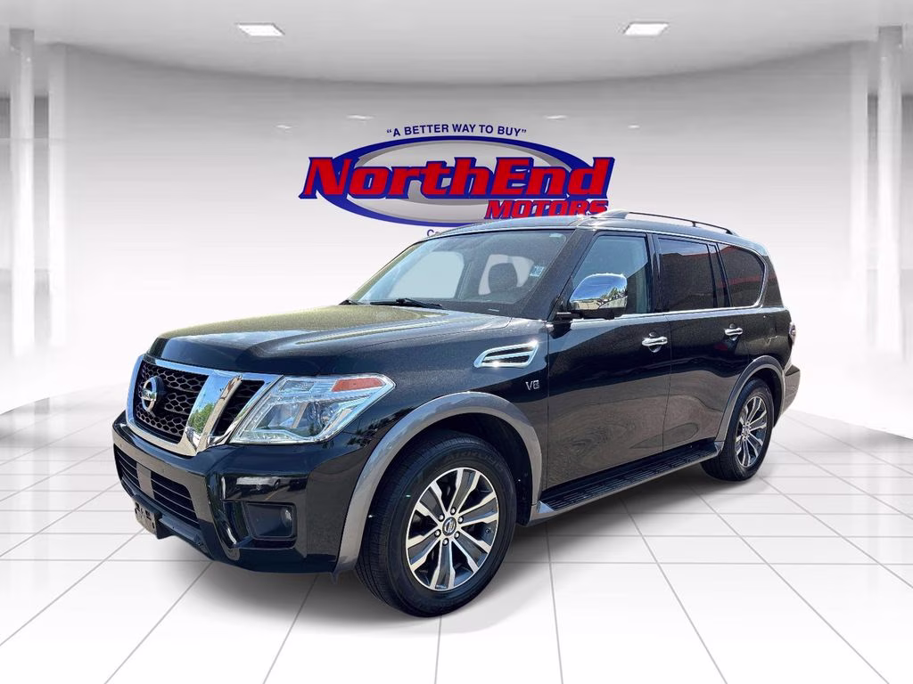 2019 Super Black Nissan Armada SL 4X4 SUV
