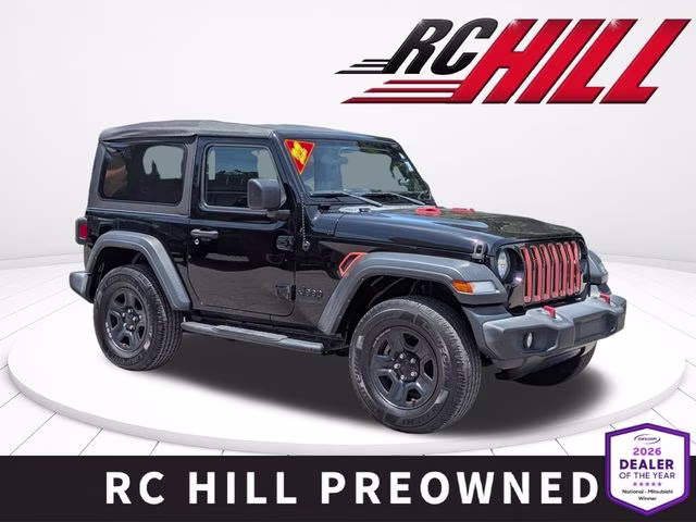 2022 Black Clearcoat Jeep Wrangler Sport 4X4 SUV