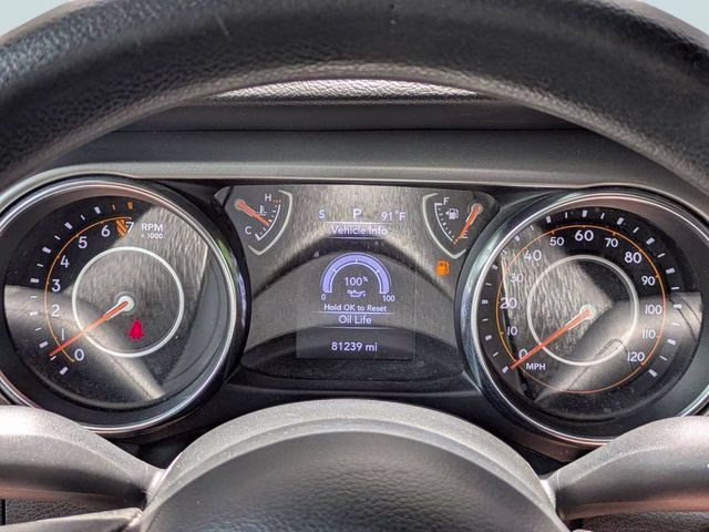 2022 Black Clearcoat Jeep Wrangler Sport 4X4 SUV