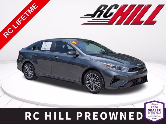 2024 Gravity Gray Kia Forte GT-Line FWD Sedan