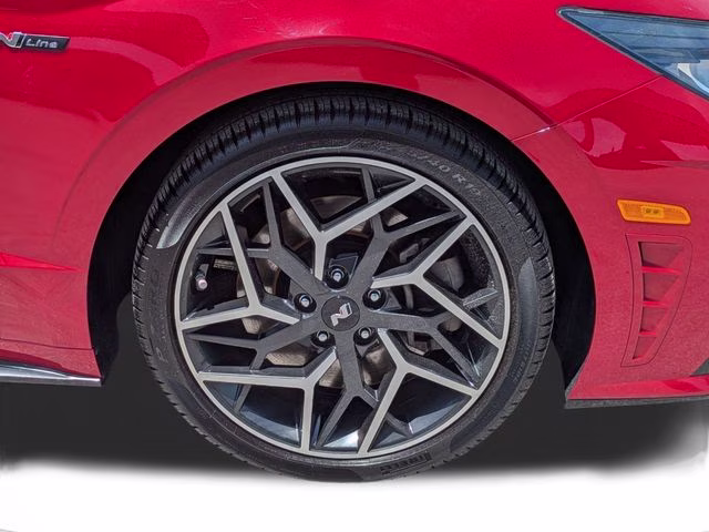 2022 Calypso Red Hyundai Sonata N Line FWD Sedan