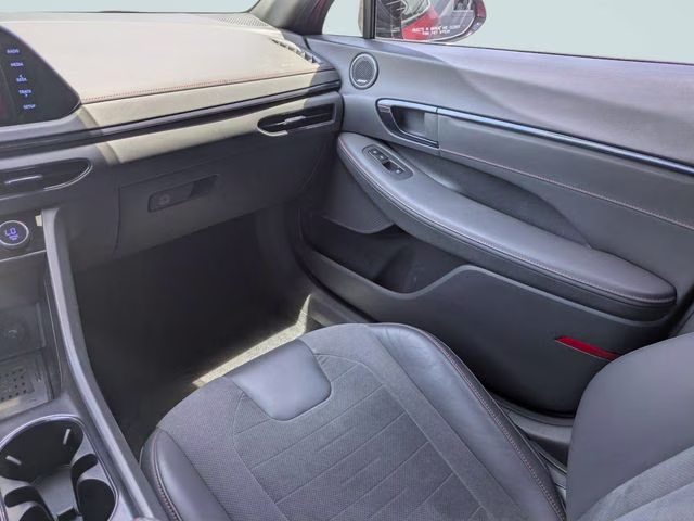 2022 Calypso Red Hyundai Sonata N Line FWD Sedan