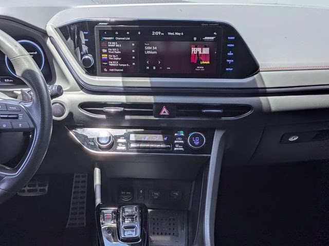 2022 Calypso Red Hyundai Sonata N Line FWD Sedan