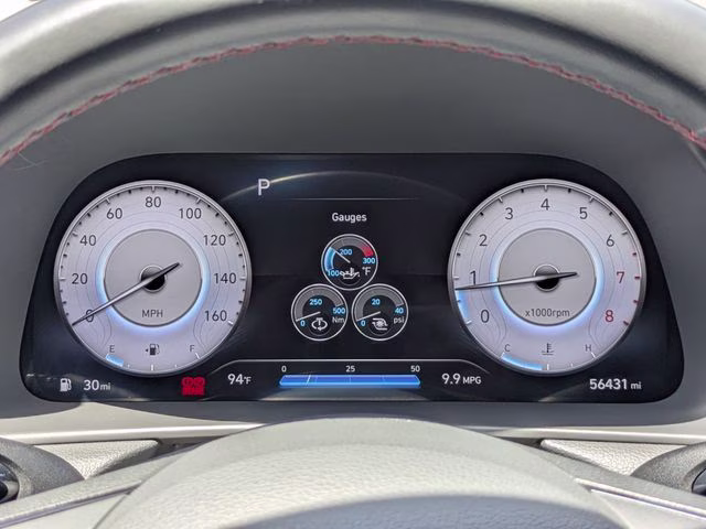 2022 Calypso Red Hyundai Sonata N Line FWD Sedan