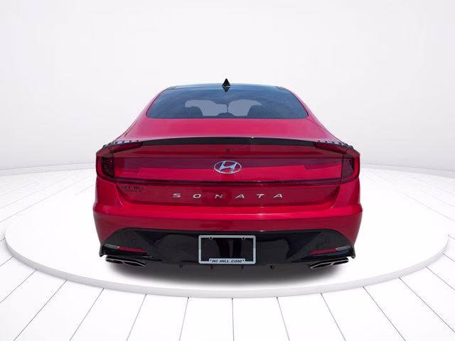 2022 Calypso Red Hyundai Sonata N Line FWD Sedan
