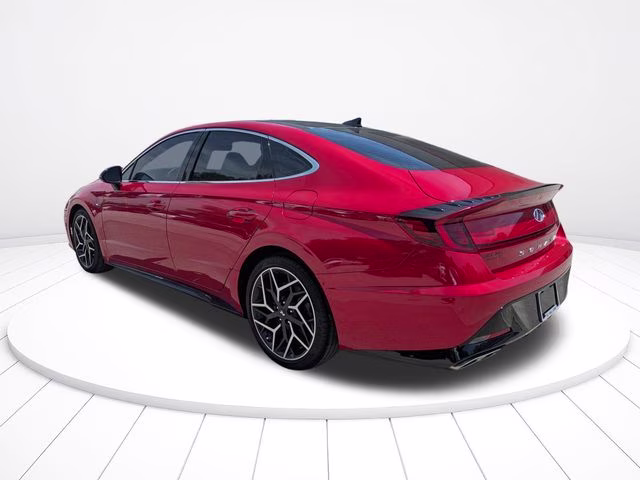 2022 Calypso Red Hyundai Sonata N Line FWD Sedan