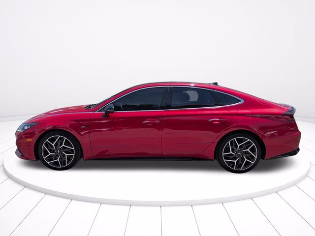 2022 Calypso Red Hyundai Sonata N Line FWD Sedan