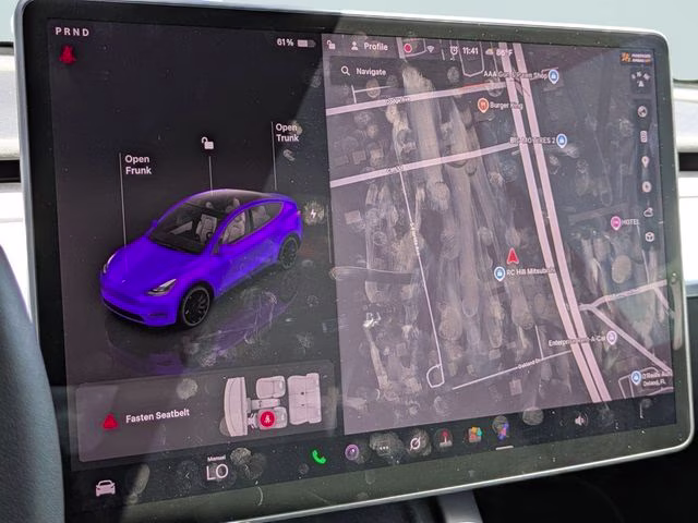2022 Black Tesla Model Y Performance AWD SUV