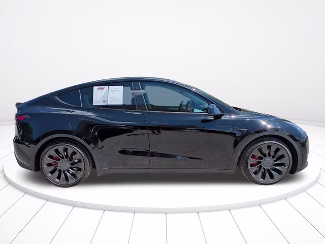 2022 Black Tesla Model Y Performance AWD SUV