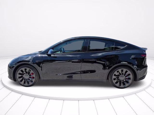 2022 Black Tesla Model Y Performance AWD SUV