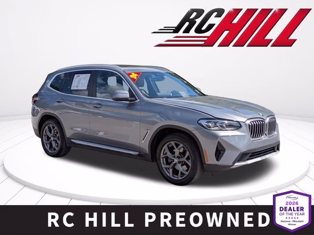 2024 Skyscraper Gray Metallic BMW X3 xDrive30i AWD SUV