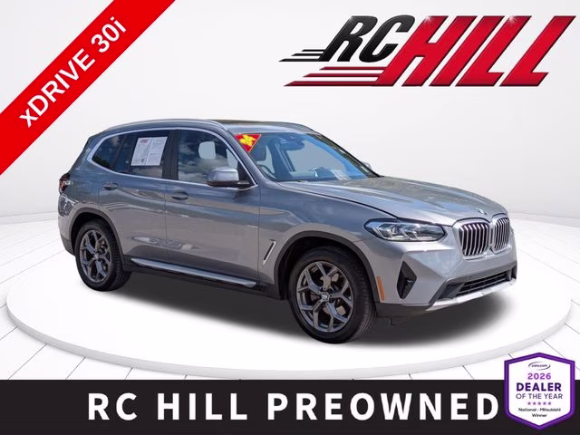 2024 Skyscraper Gray Metallic BMW X3 xDrive30i AWD SUV