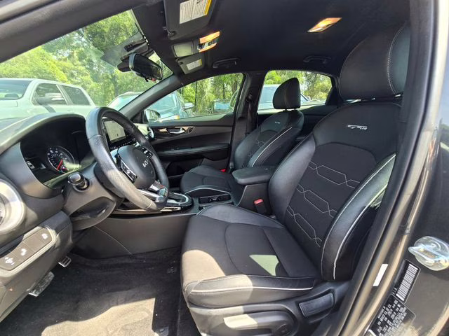 2024 Gravity Gray Kia Forte GT-Line FWD Sedan