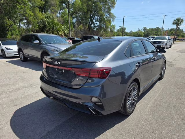 2024 Gravity Gray Kia Forte GT-Line FWD Sedan