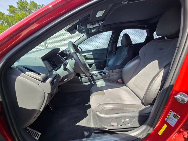 2022 Calypso Red Hyundai Sonata N Line FWD Sedan