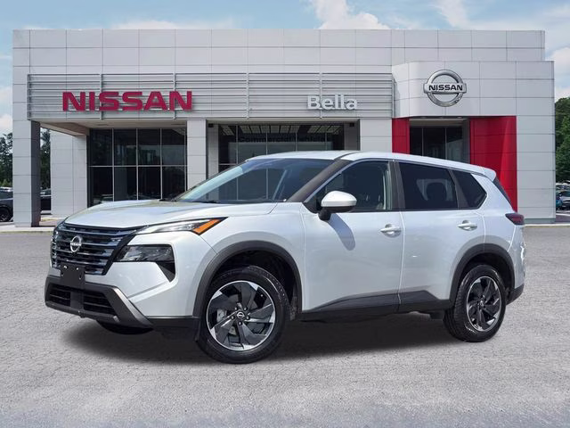 2025 Brilliant Silver Metallic Nissan Rogue SV FWD SUV