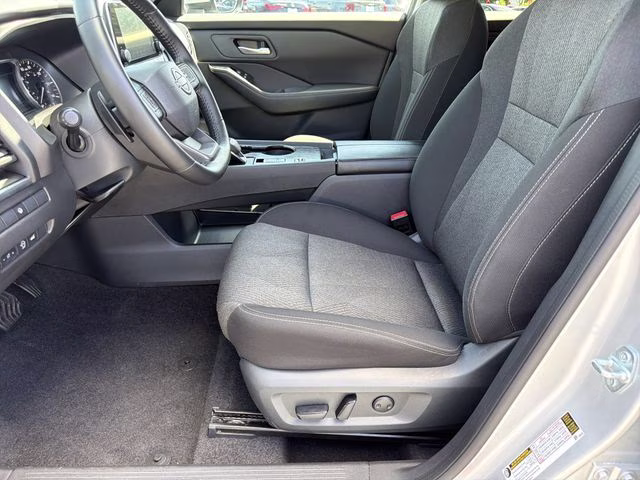 2025 Brilliant Silver Metallic Nissan Rogue SV FWD SUV