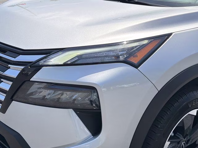 2025 Brilliant Silver Metallic Nissan Rogue SV FWD SUV