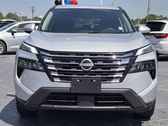 2025 Brilliant Silver Metallic Nissan Rogue SV FWD SUV