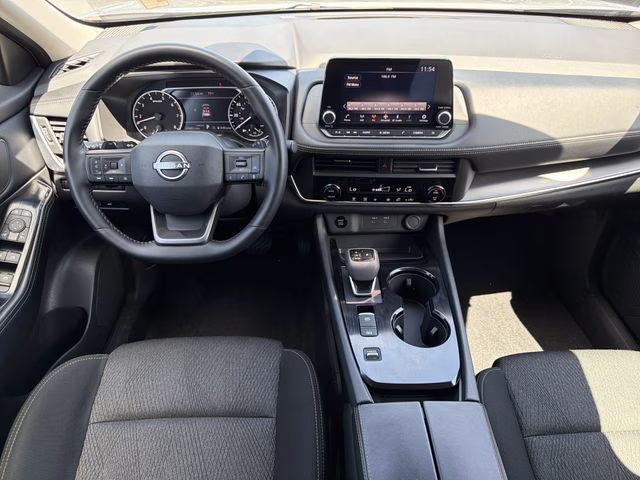 2025 Brilliant Silver Metallic Nissan Rogue SV FWD SUV