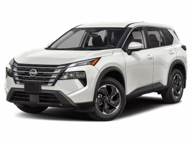 2025 White Nissan Rogue SV FWD SUV
