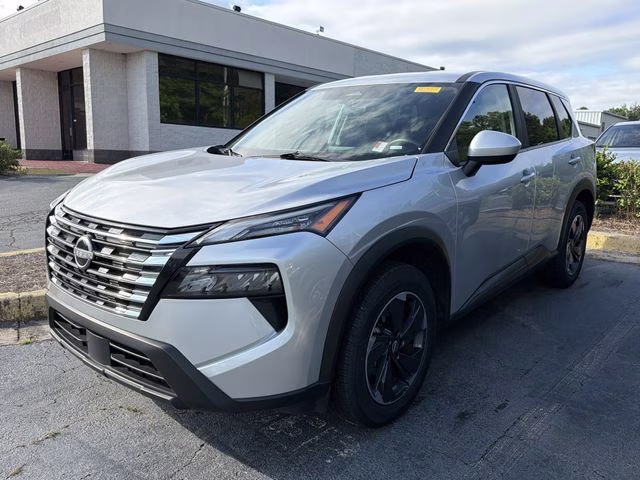 2025 Brilliant Silver Metallic Nissan Rogue SV FWD SUV