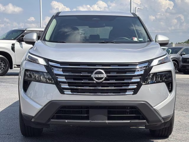 2025 Brilliant Silver Metallic Nissan Rogue SV FWD SUV