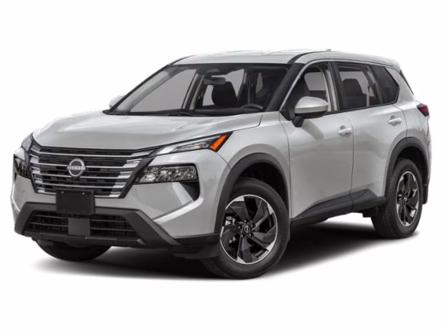 2025 Brilliant Silver Metallic Nissan Rogue SV FWD SUV
