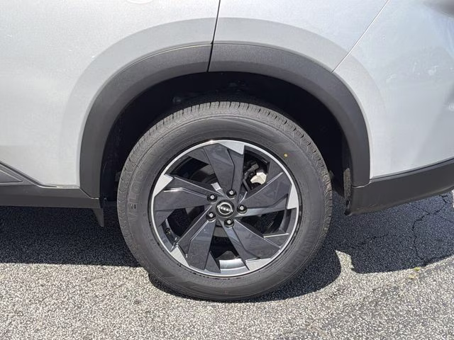 2025 Brilliant Silver Metallic Nissan Rogue SV FWD SUV