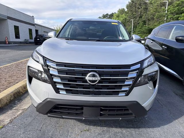 2025 Brilliant Silver Metallic Nissan Rogue SV FWD SUV
