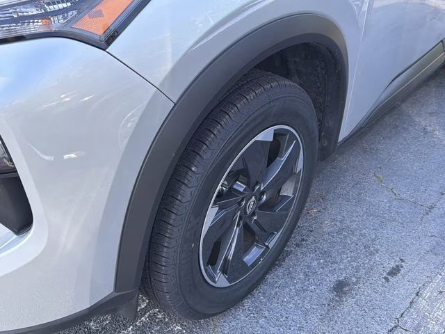 2025 Brilliant Silver Metallic Nissan Rogue SV FWD SUV