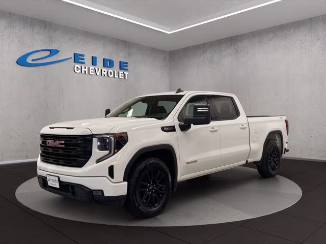 2022 Summit White GMC Sierra 1500 Elevation 4X4 Truck