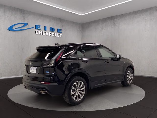 2023 Stellar Black Metallic Cadillac XT4 Sport AWD SUV