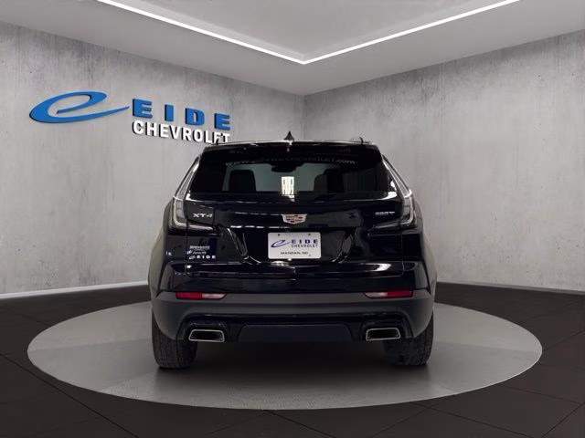 2023 Stellar Black Metallic Cadillac XT4 Sport AWD SUV
