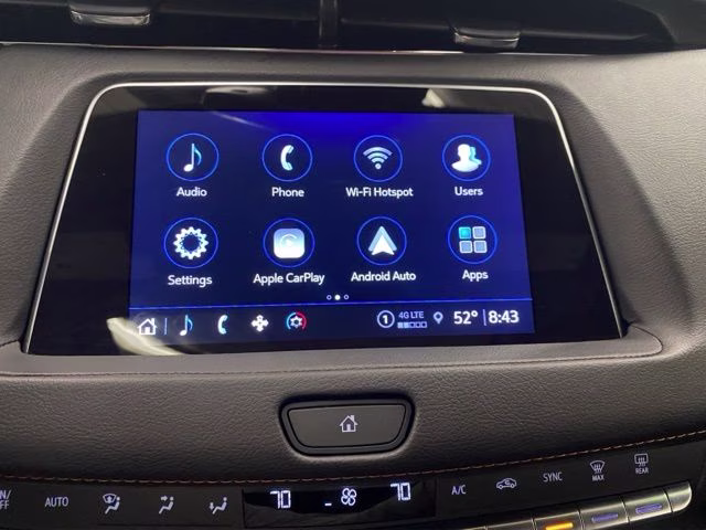 2023 Stellar Black Metallic Cadillac XT4 Sport AWD SUV