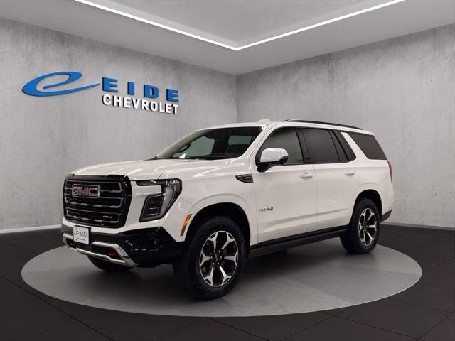 2025 Summit White GMC Yukon AT4 4X4 SUV
