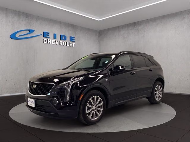 2023 Stellar Black Metallic Cadillac XT4 Sport AWD SUV