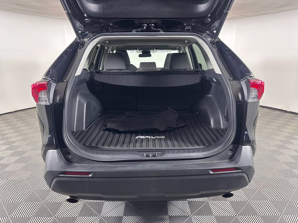 2021 Midnight Black Metallic Toyota RAV4 XLE FWD SUV