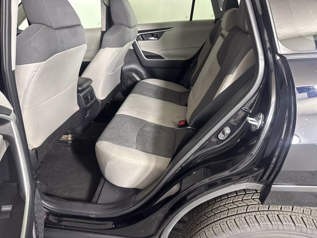 2021 Midnight Black Metallic Toyota RAV4 XLE FWD SUV