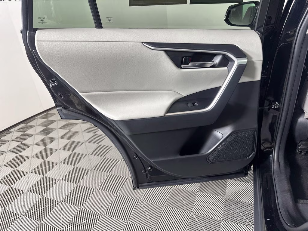 2021 Midnight Black Metallic Toyota RAV4 XLE FWD SUV
