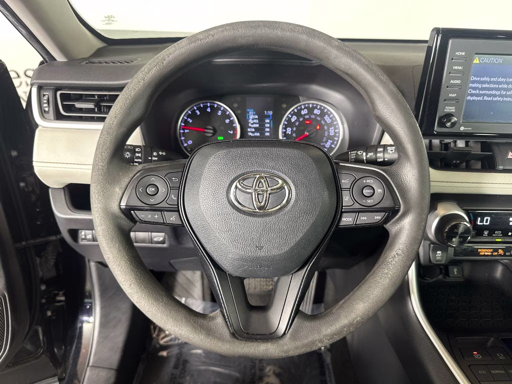 2021 Midnight Black Metallic Toyota RAV4 XLE FWD SUV